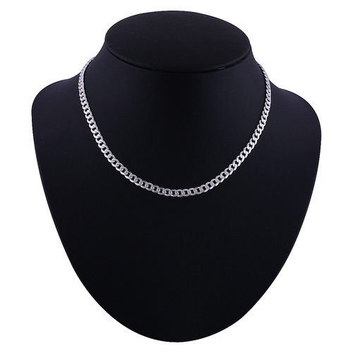 Plain 925 Sterling Solid Silver Chain Gender: Women