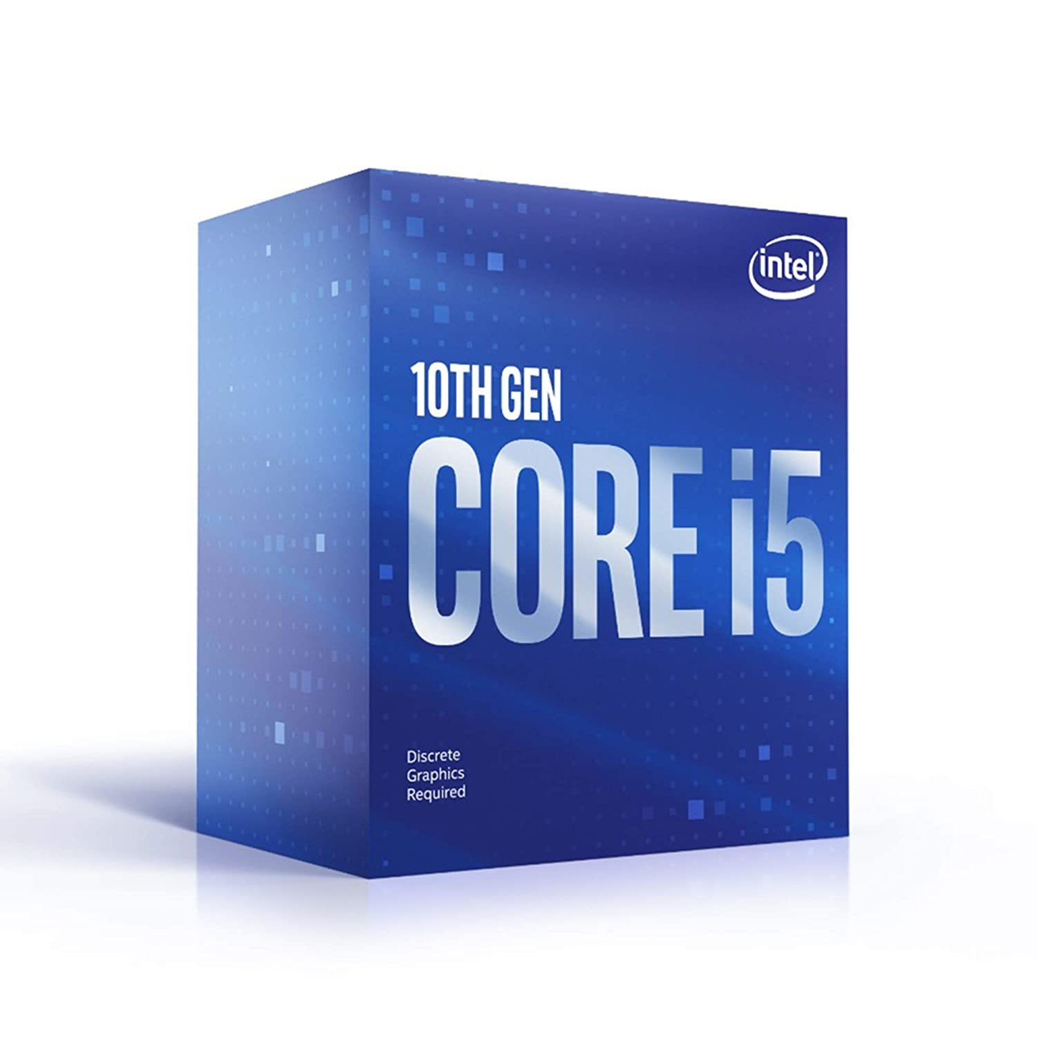 Blue Intel Core I5-10400f Processor