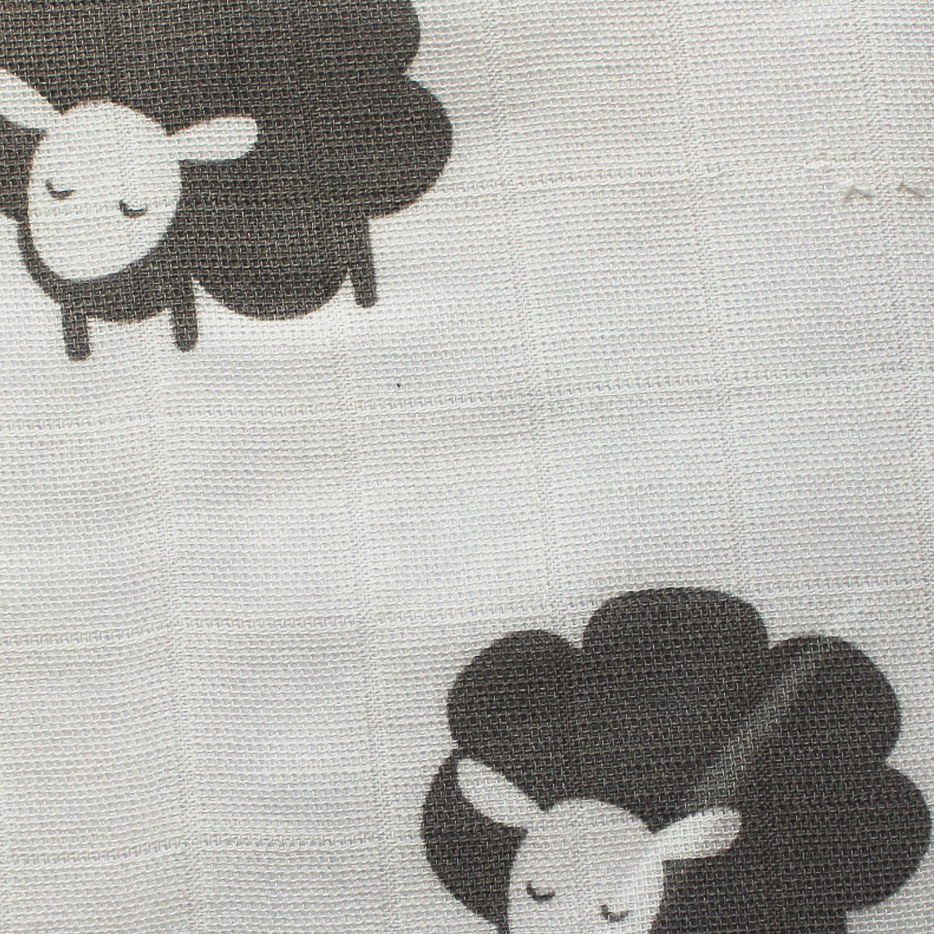 Printed Cotton Double Gauze Oeko Tex Muslin Fabrics - Color: As Per Buyer Requirement