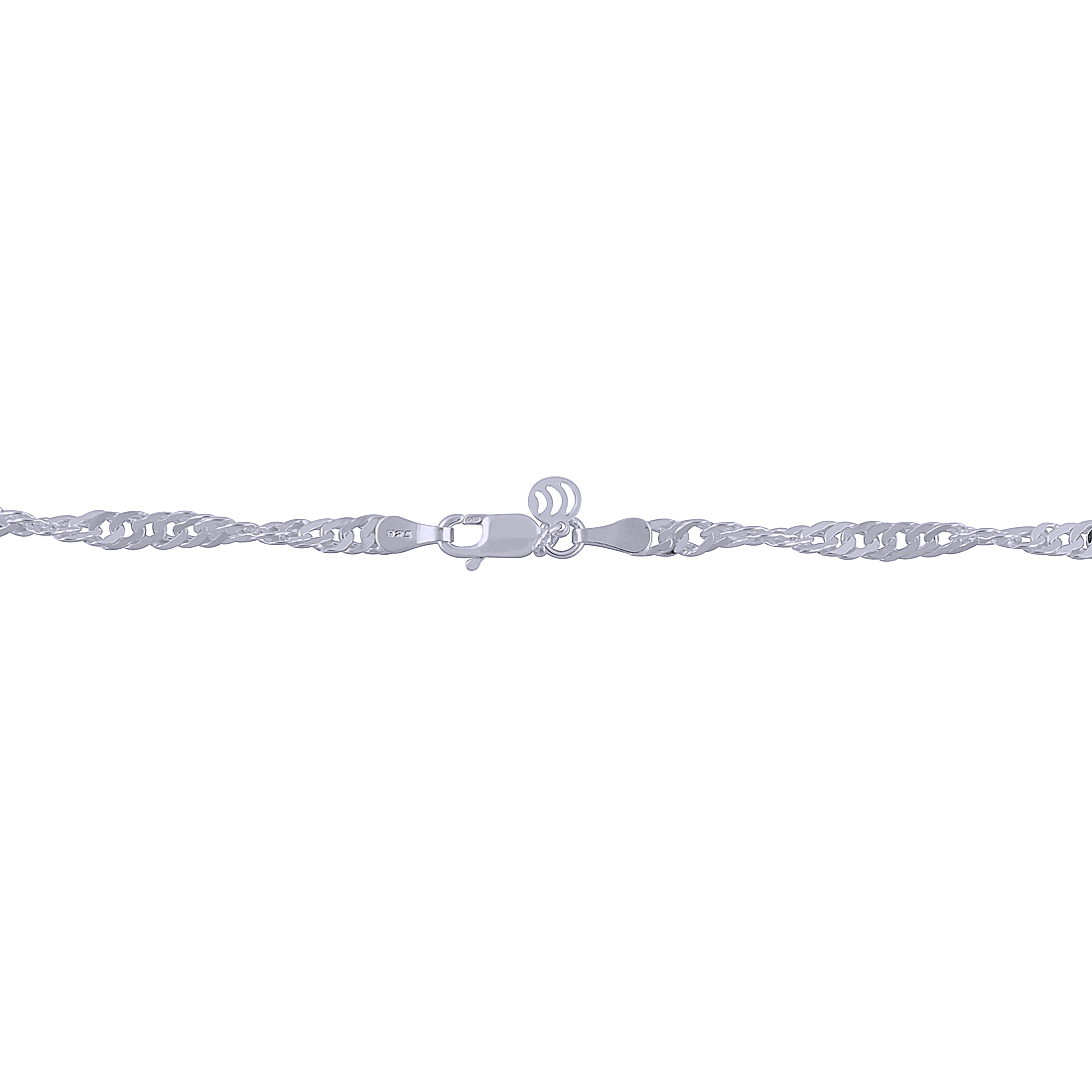 Plain 925 Sterling Solid Silver Chain Gender: Women