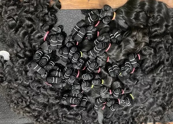 Black Curly Hair Extension