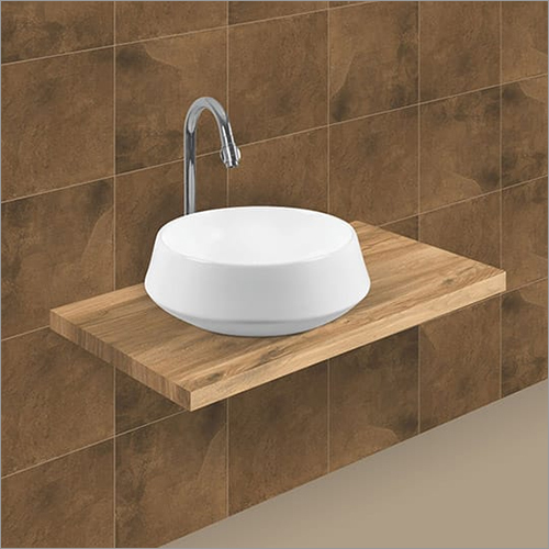 Round Ceramic Pedestal Wash Basin