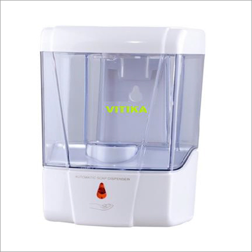 White Touch Less Automatic Sanitizer Dispenser