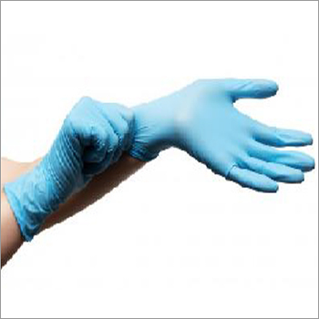 Surgical Disposable Gloves - Rubber, Blue , Comfortable Fit With Skin Irritation Minimization For General Hand Protection In Healthcare Settings