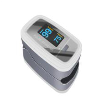 Handheld Pulse Oximeter - Abs Plastic, Led Display | Lightweight, Compact Design With High Resolution Colour Output For Pulse Rate Monitoring
