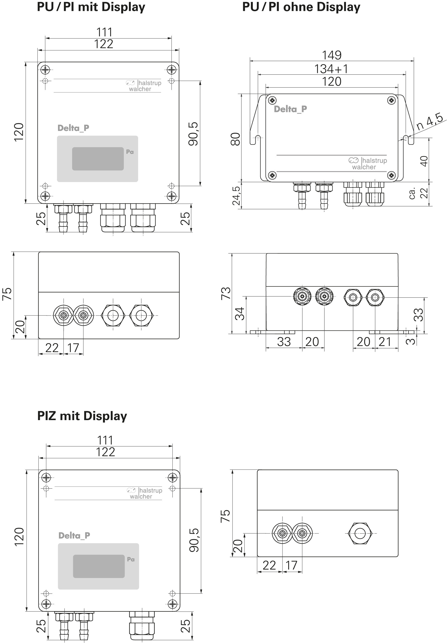 Differential Pressure Transmitter (Deltap) Accuracy: +- 1% Of Fs Or +- 0.5% Of Fs Or +- 0.2% Of Fs For Above 250pa Less Than 50kpa %