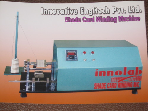 शेड कार्ड वाइंडिंग मशीन