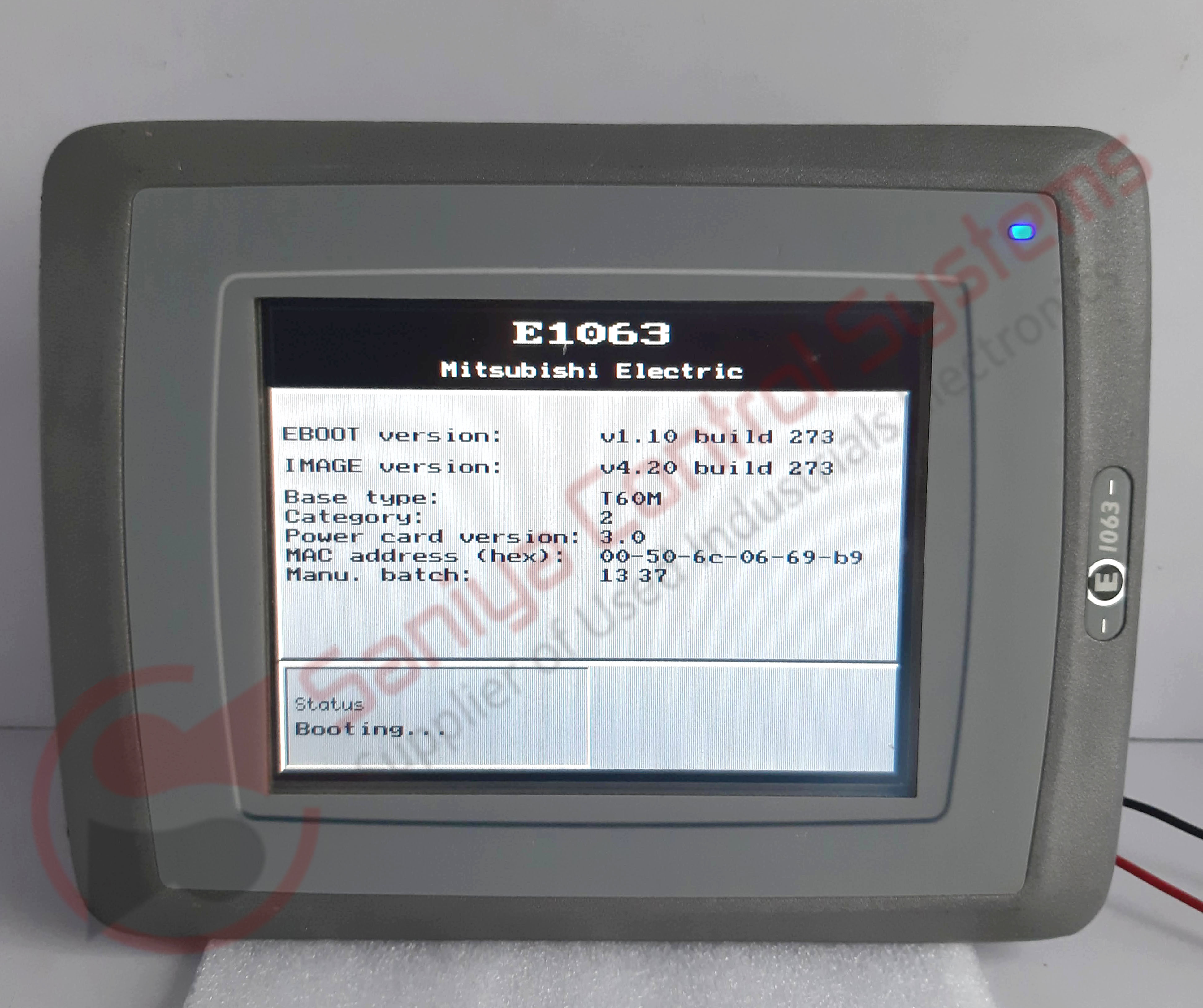 Grey Beijer 1063 Touch Screen Hmi
