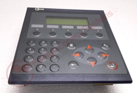 Black Beijer E200 Operator Panel