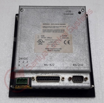 Black Beijer E200 Operator Panel