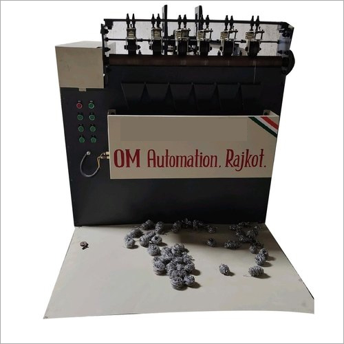 6 बॉल स्क्रबर मेकिंग मशीन