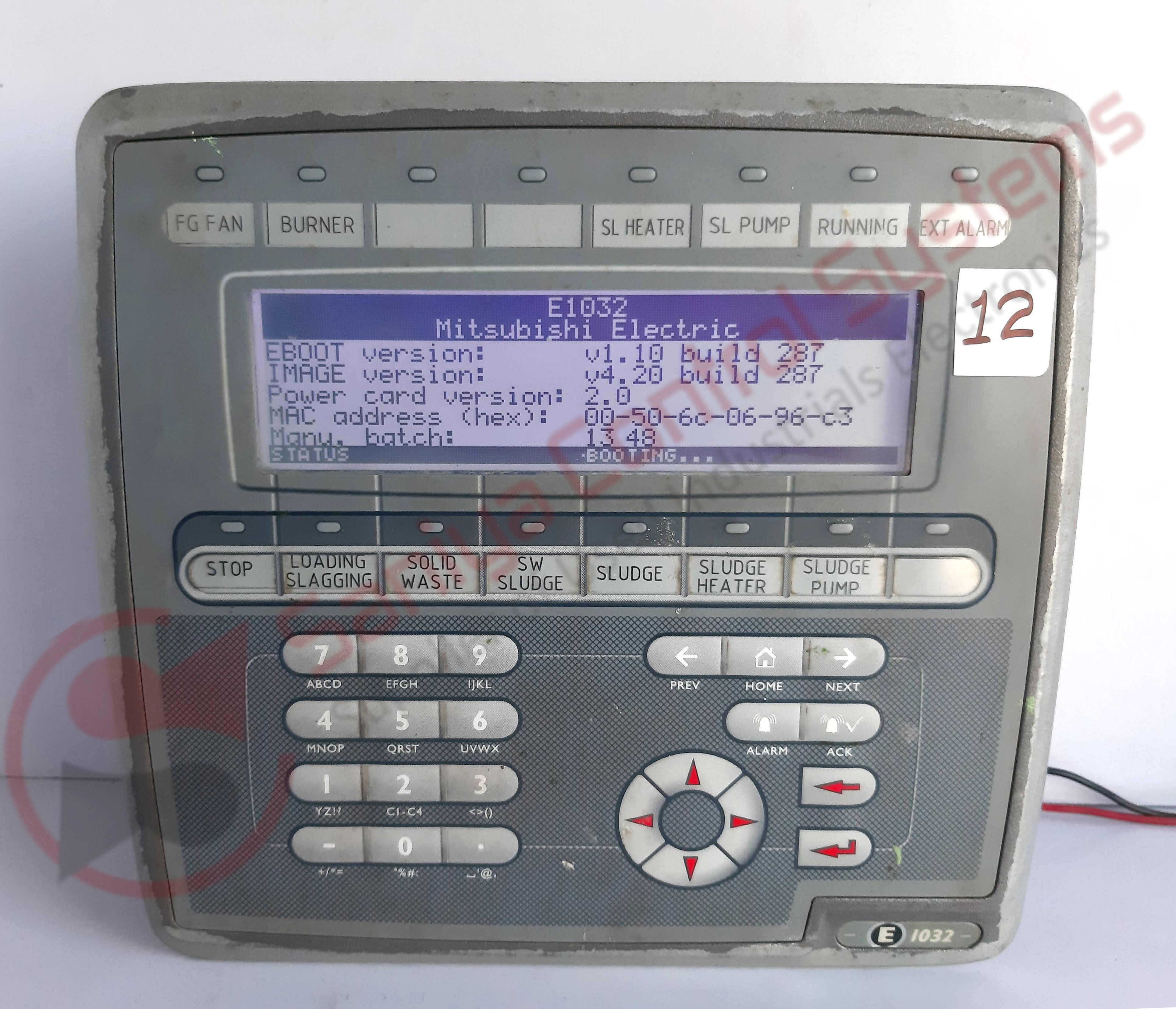 Grey Mitshubishi Beijer E1032 Hmi Operator Interface Panel