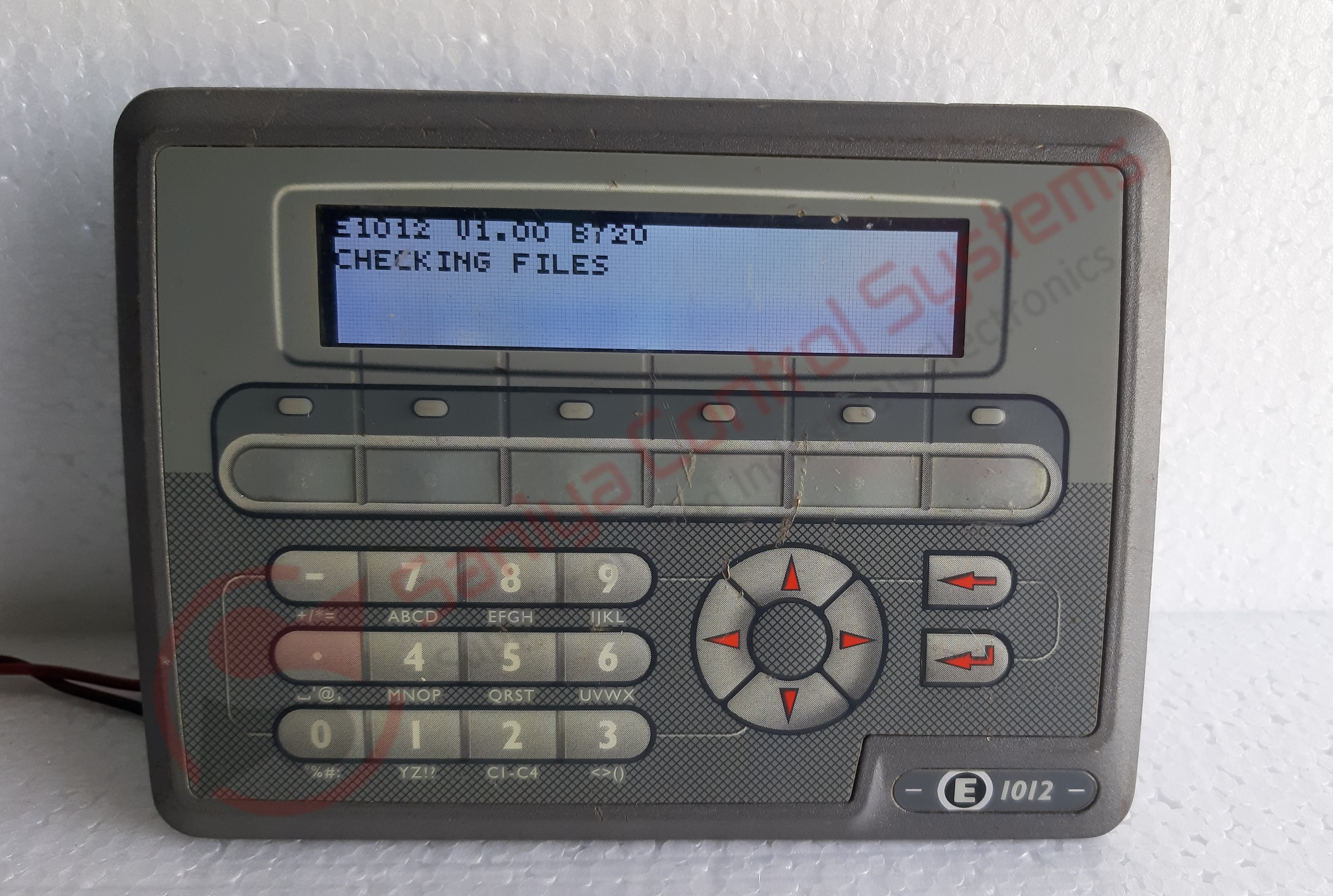 Grey Mitsubishi E1012 Hmi Operator Interface Control Panel