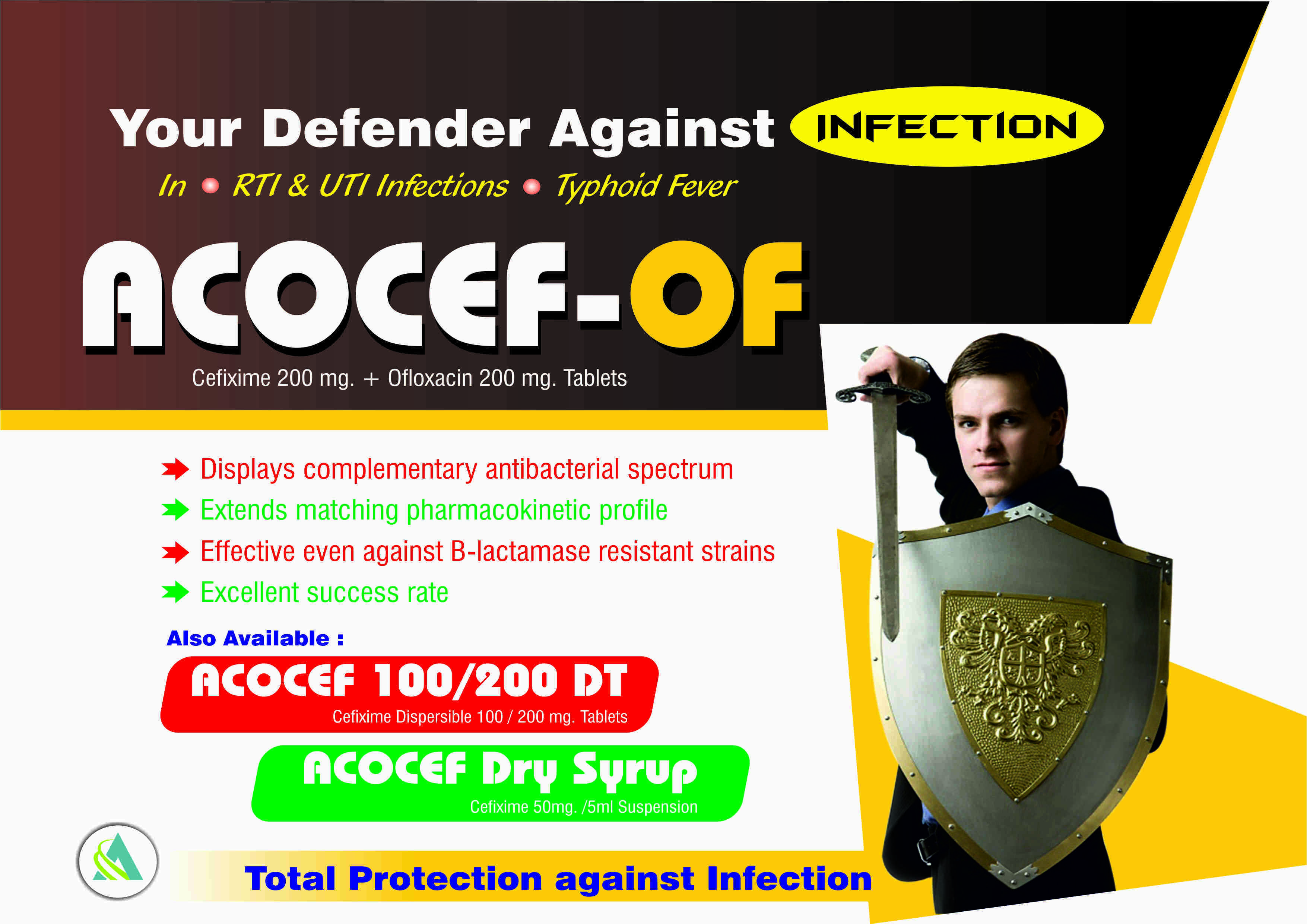 Acocef-200 Dt / Acocef-of General Medicines