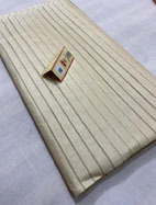 Pure Tussar Silk Striped Woven Running Fabric Length: 1 Meter (M)