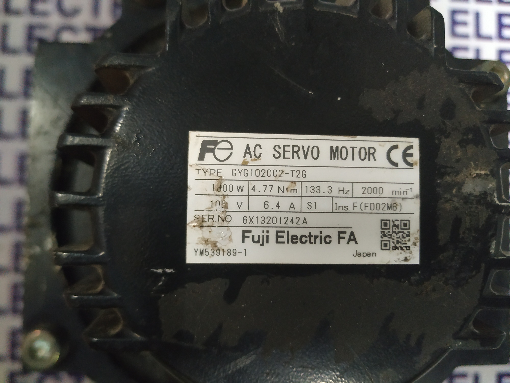 Fuji Servo Motor Gyg102cc2-t2g