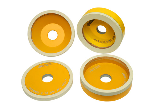 राउंड विट्रिफाइड बॉन्ड डायमंड व्हील्स