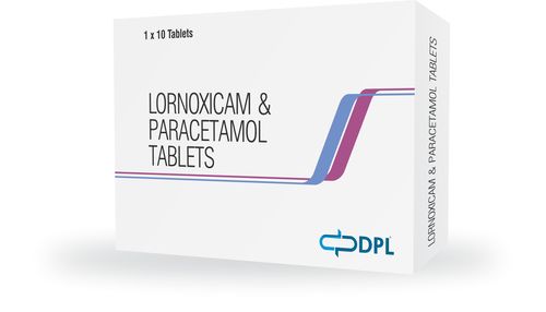 Lornoxicam Paracetamol Tablet Recommended For: Pain