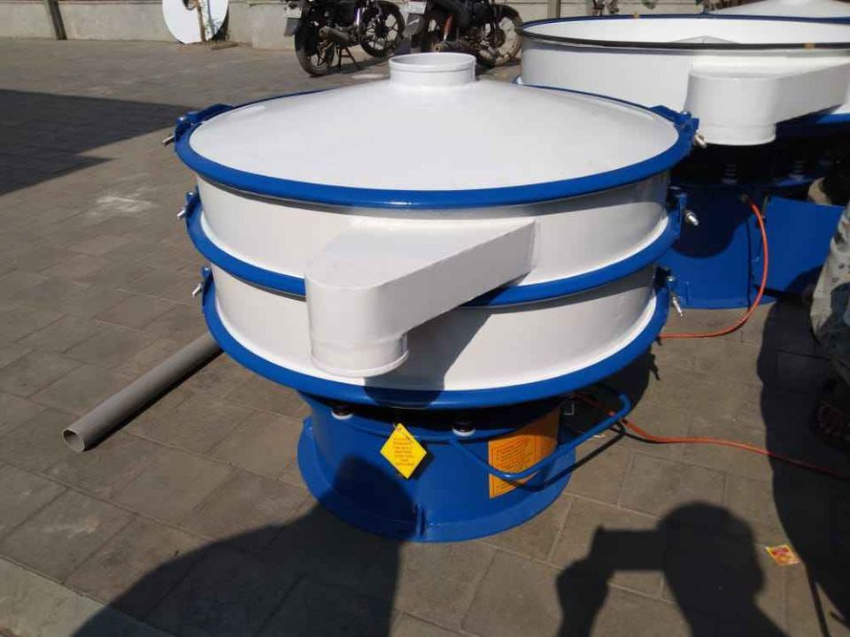 Stainless Steel Semi-automatic Vibro Screen Machine