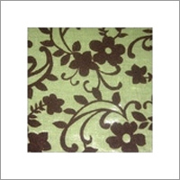 लेडीज सूट फ्लॉक्ड प्रिंट फैब्रिक