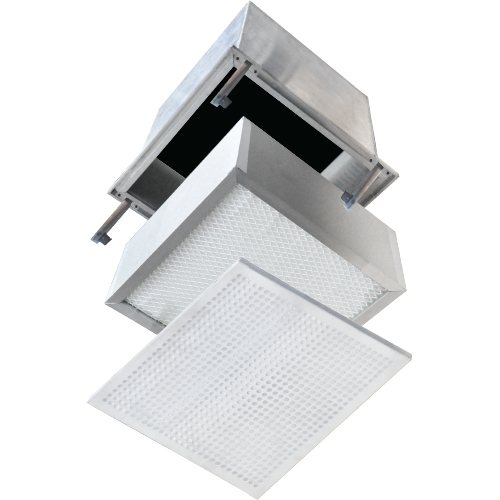 Air Filter - Pleated Synthetic Fiber Custom Size & White Color | Robust Construction Hepa Filter High Dust Holding Capacity Excellent Arrestance Suitable For Commercial & Industrial Applications