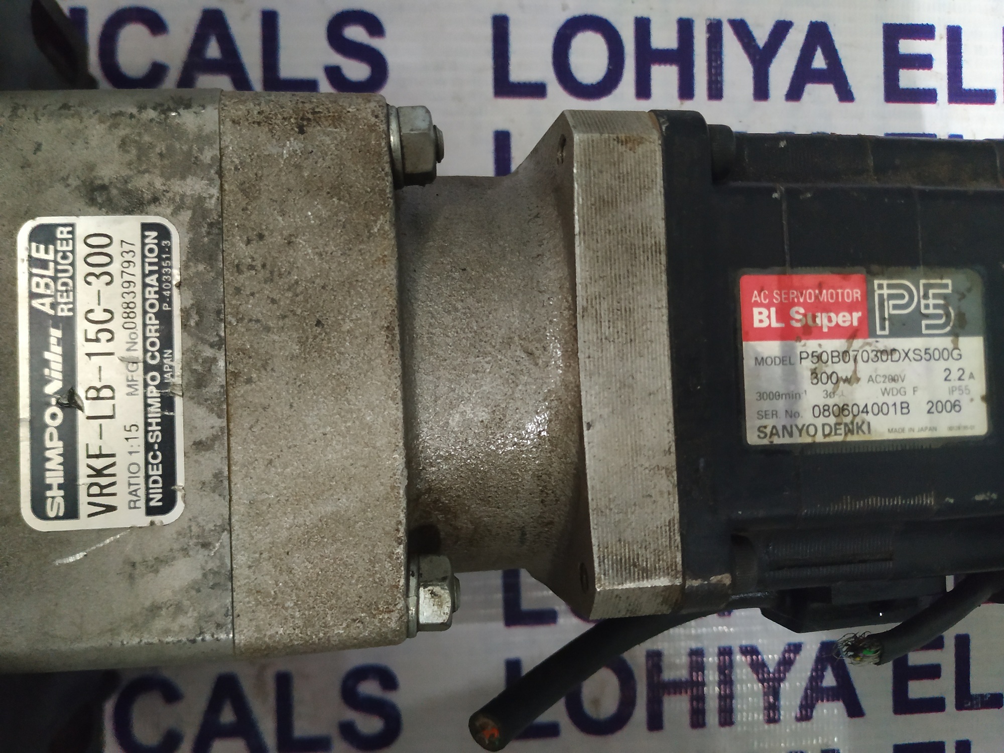 Sanyodenki Ac Servo Motor P50b07030dxs500g