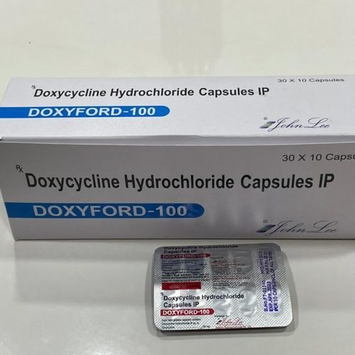 Doxycycline Hydrochloride Capsules IP 100MG