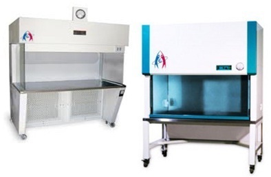 Horizontal Laminar Air Flow - Stainless Steel, 54 Inch Height | 99.999% Hepa Filters, Low Noise & Vibration, Well-lighted Work Surface, Easy Maneuverability