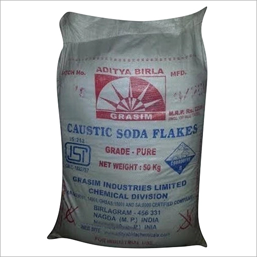 Pure Grade Caustic Soda Flakes - Chemical Compound , Versatile Uses in Pulp & Paper, Textiles, Soaps, and Detergents