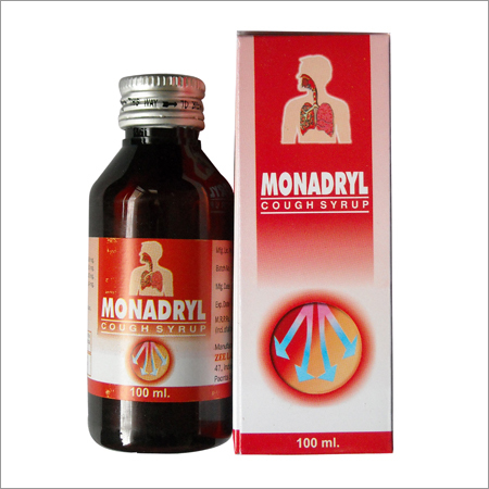 Monadryl Cough Syrup Age Group: 18 Plus