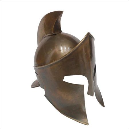कॉपर एंटीक मूवी 300 राइज़ ऑफ़ एन एम्पायर स्पार्टन हेलमेट 300 स्पार्टन आर्मर हेलमेट