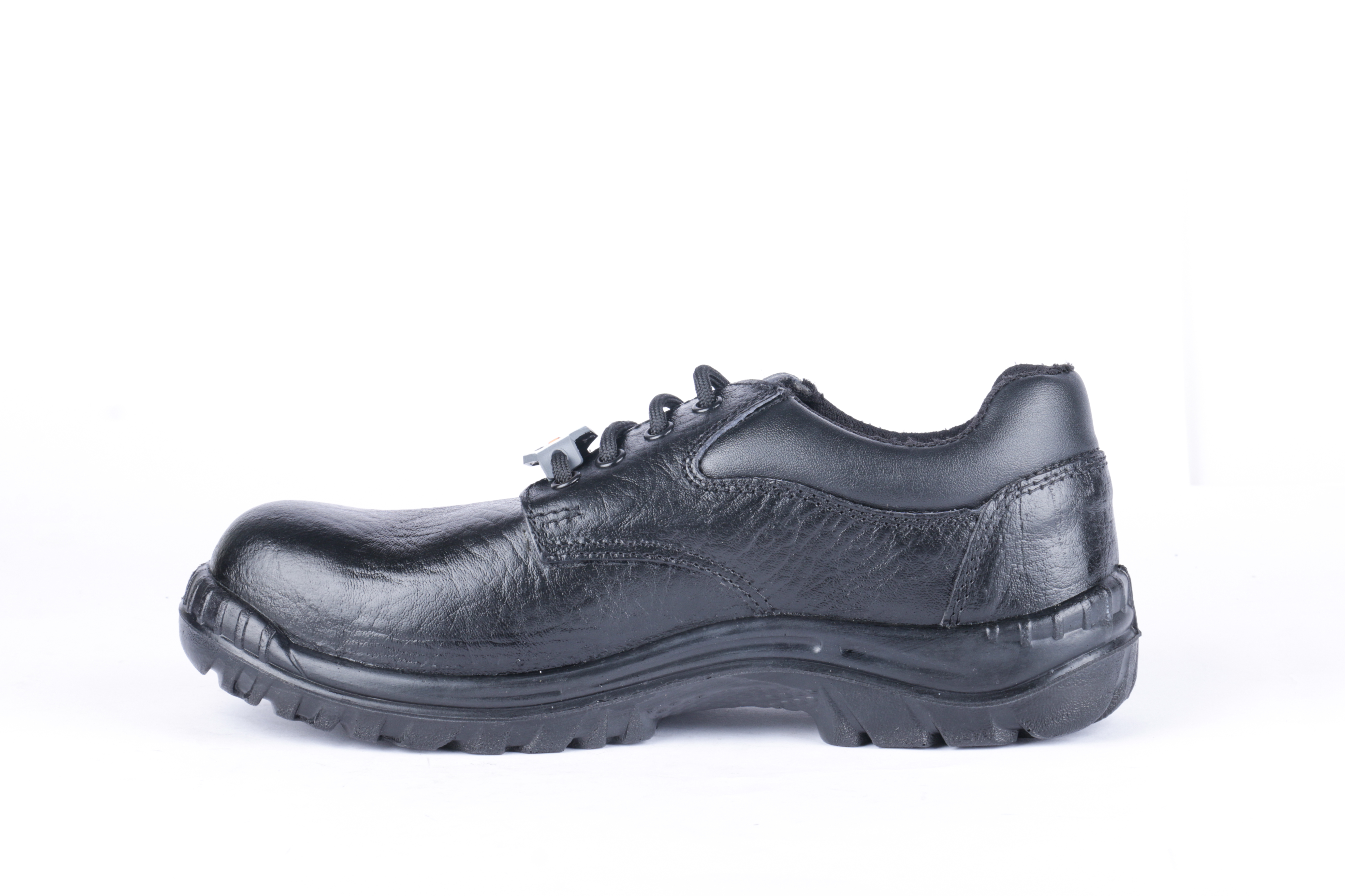 Hillson Argo Safety Shoe - Pu Sole, Size 5-11, Black Color | Steel Toe, Lace Style, Pu Insole And Outsole