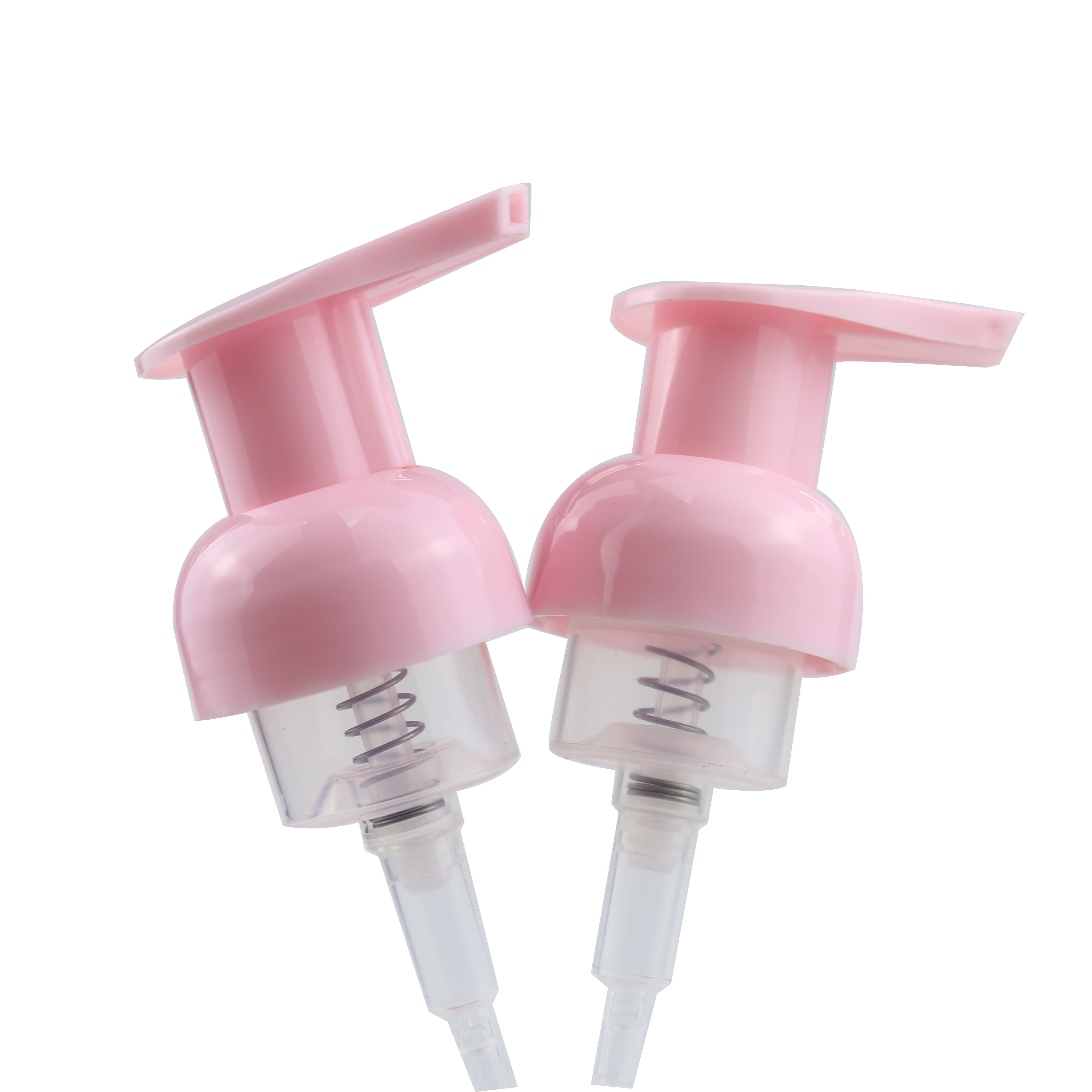 Plastic Foam Pump Sprayer - Plastic Material, Closure Size 40mm, Discharge Rate 0.6-0.8ml | Custom Color, Non-spill Design, Suitable For Cosmetic Bottles