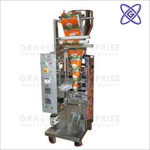Powder Packing Machine - Stainless Steel, Automatic Grade, Silver Finish | Durable Design