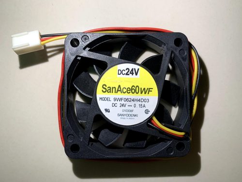 San Ace 60Wf 9Wf0624H4D03 (0.15A) Voltage: 24Vdc A   0.15A