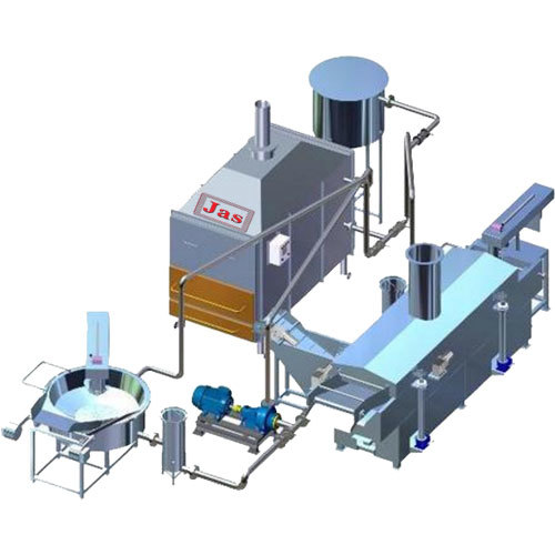 Farsan Frying Equipment Capacity: 60 To 550 Kg/Hr