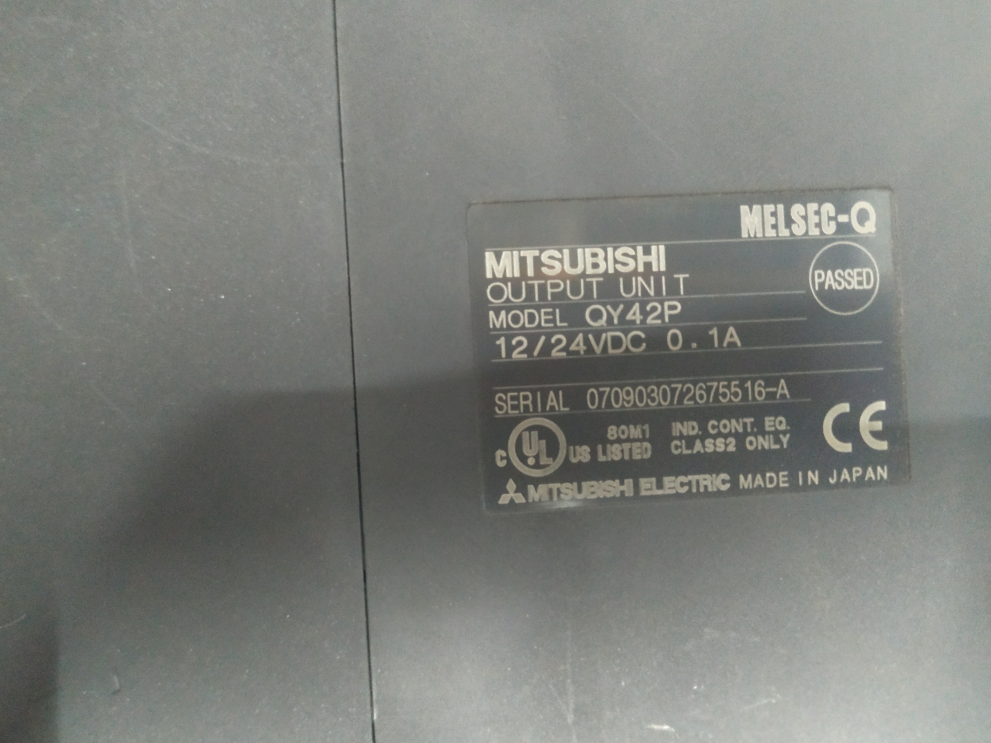 Mitsubishi Output Module Qy 42p