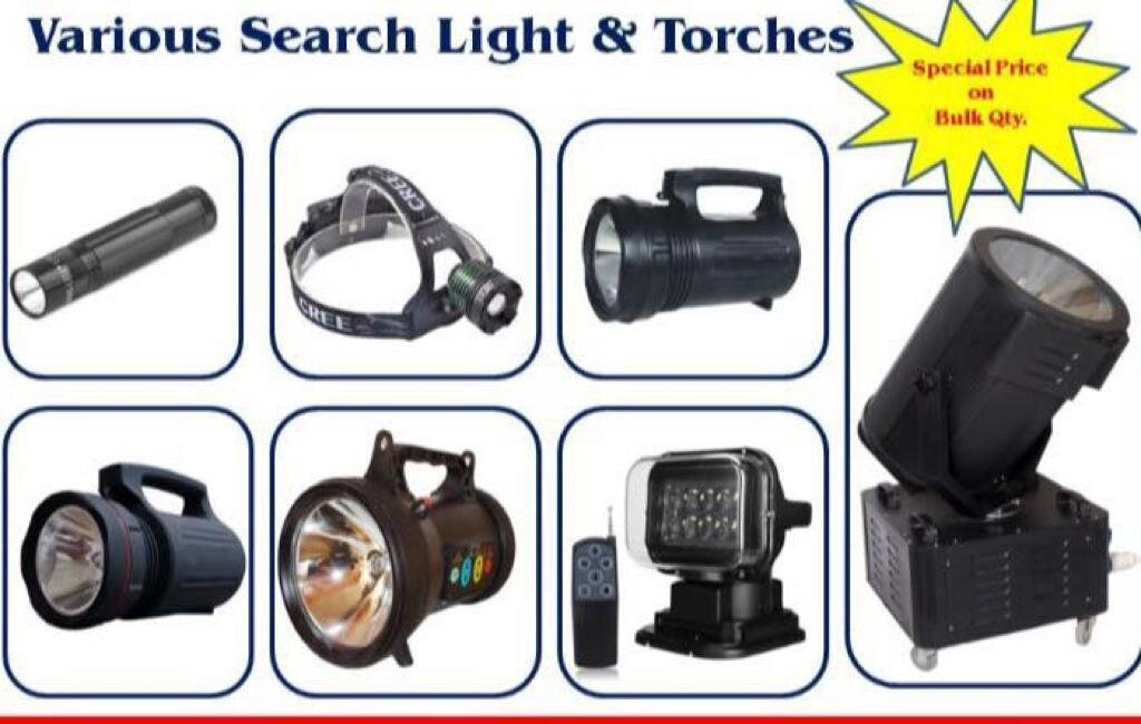 Red Color White Led Search Light