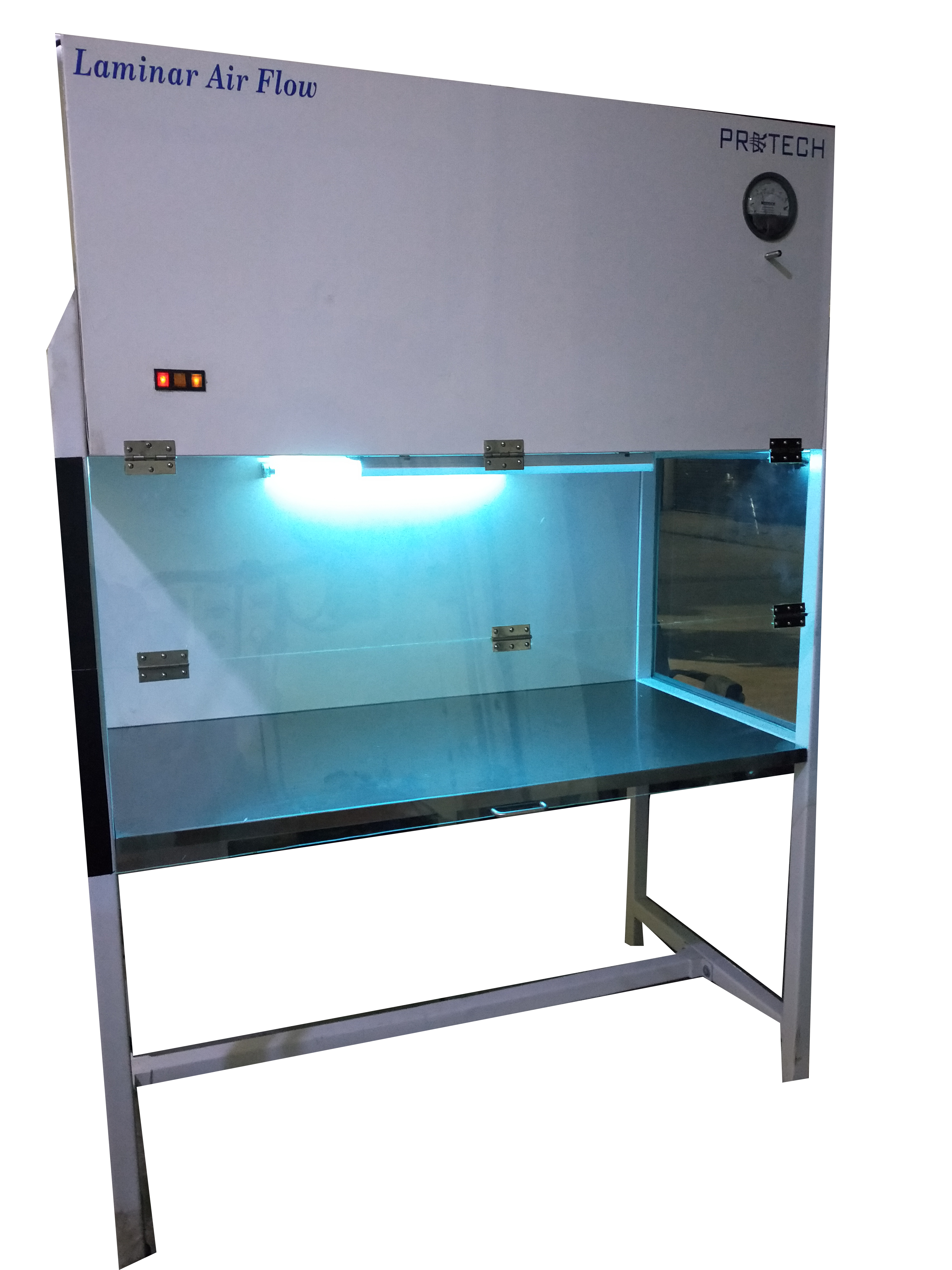 Vertical Laminar Airflow Bench - Stainless Steel, 610x610x610mm To 1830x610x610mm | Iso Class 5 Air Cleanliness, Hepa Filtration, Low Noise Operation, Uv Lighting, Hour Meter