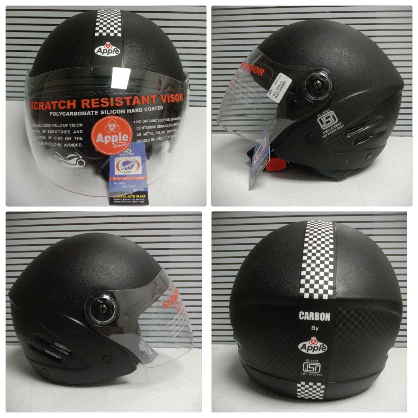 Helmet Fashion - Color: Black