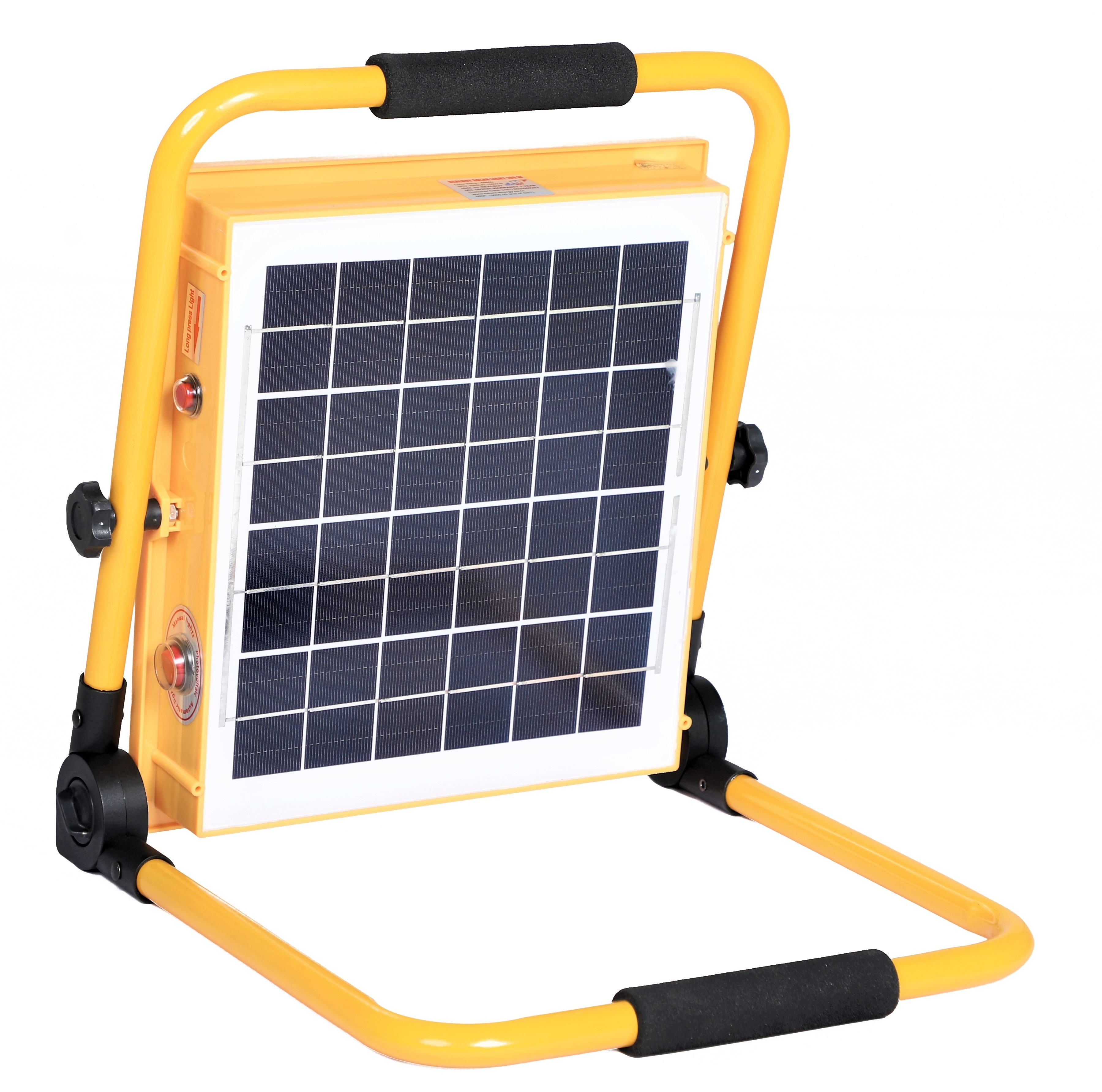 Yellow Realbuy Rechargeable Solar Led Flood Light 100w With 15000 Mah Lifepo4 Battery (Ip 65)