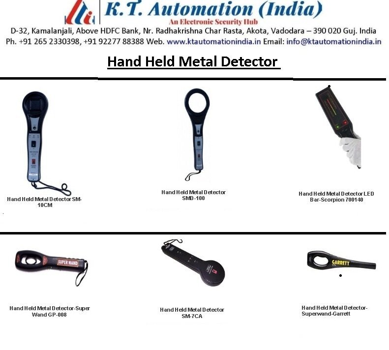 Hand Held Metal Detector - Camera Size: No