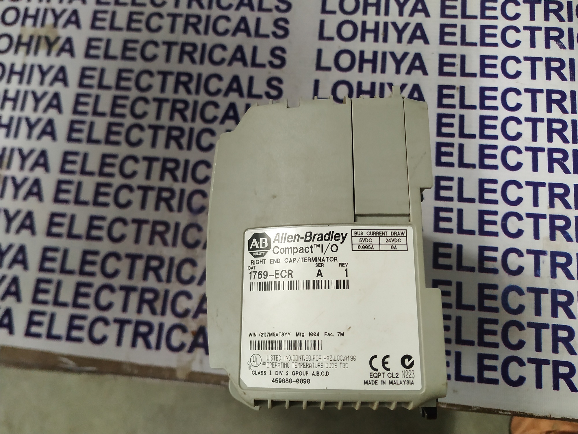 Allen Bradly Compact Module 167-ecr