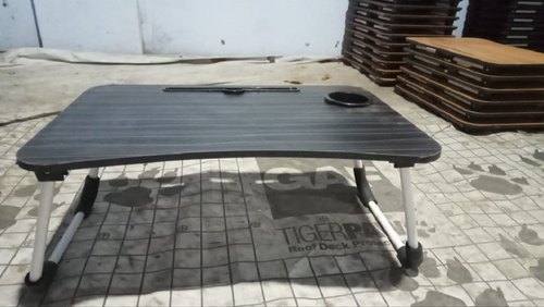 Foldable Wooden Laptop Table - Wood, 33x61 Cm, Multi-color | Durable, Eco-friendly, Easy To Clean, Stackable, No Assembly Required