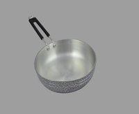 Black Powder Coated Fry Pan