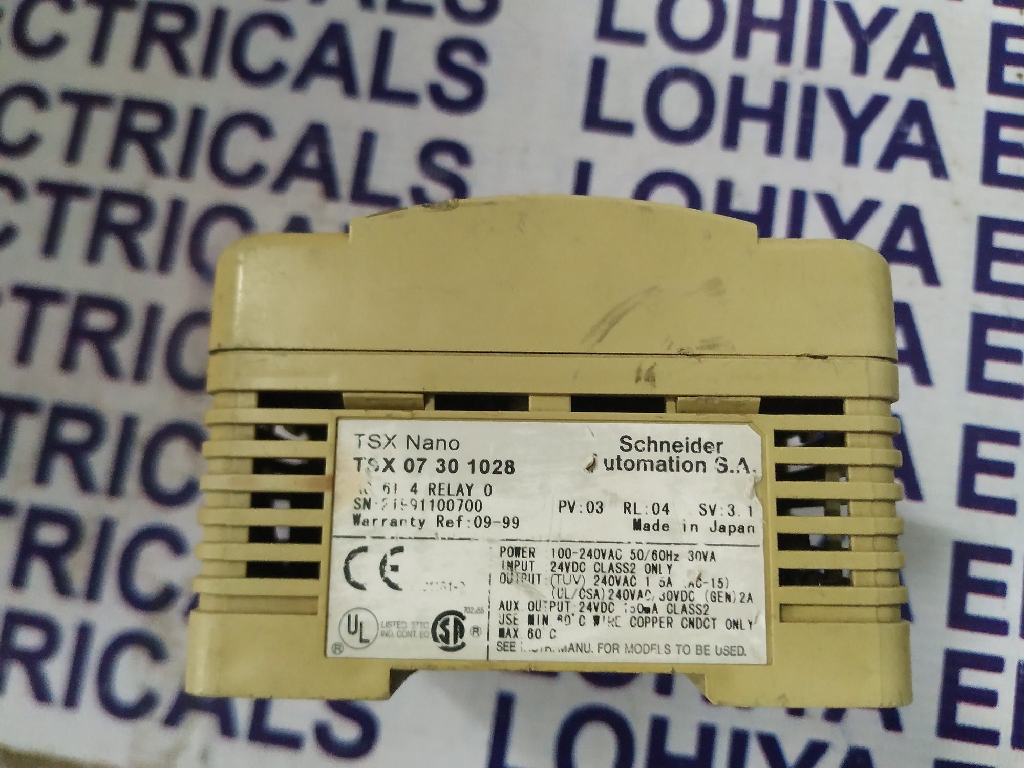Schneider Plc Tsx07301028