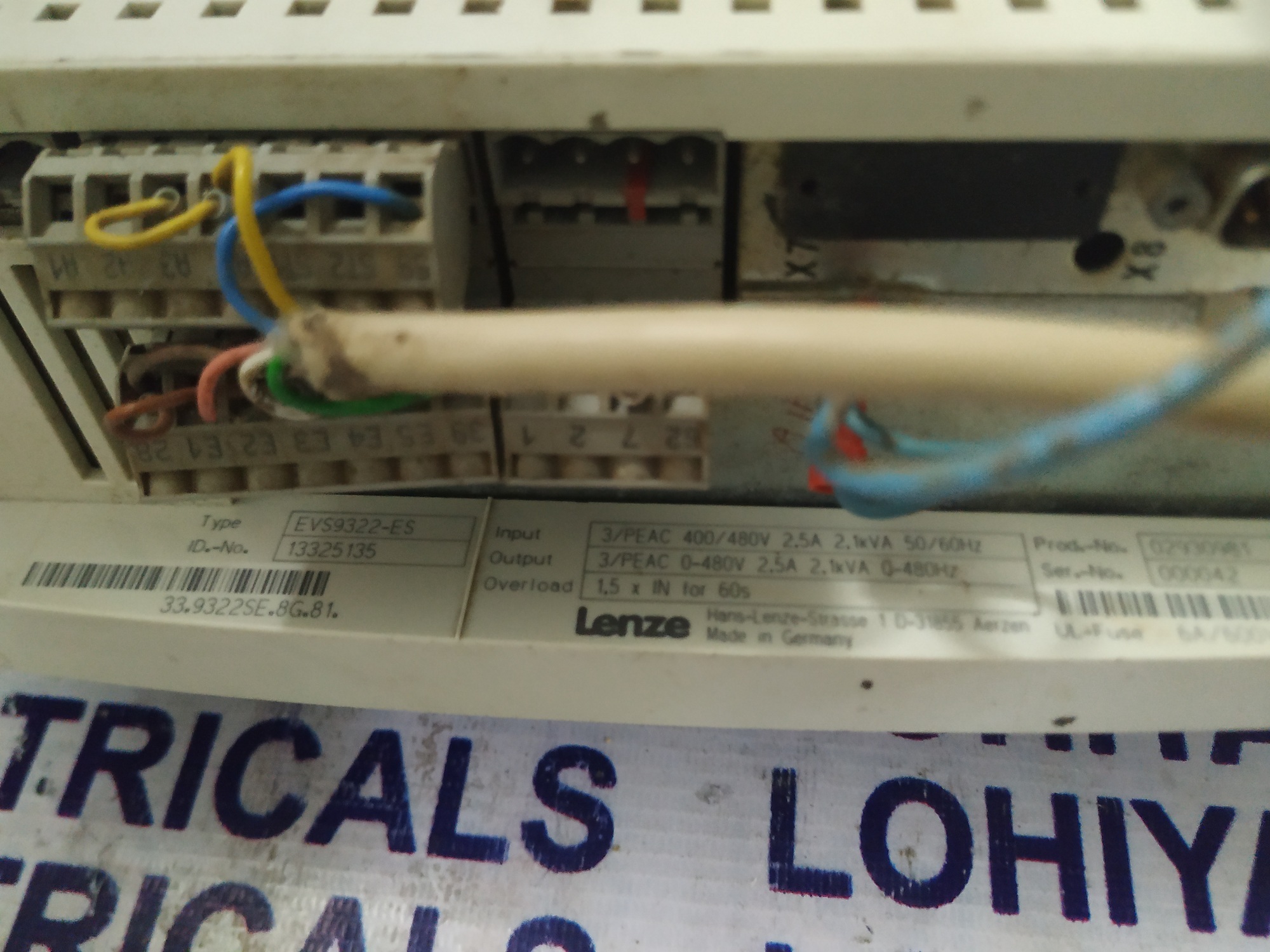 Lenze Servo Drive Evs9322-es