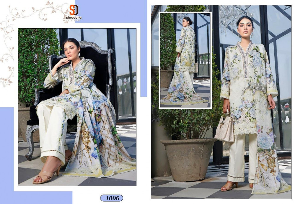 Multi Color Shraddha Designer Mahgul Vol-2 Pakistani Style Suits Catalog