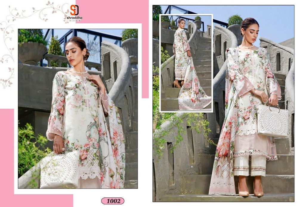 Multi Color Shraddha Designer Mahgul Vol-2 Pakistani Style Suits Catalog