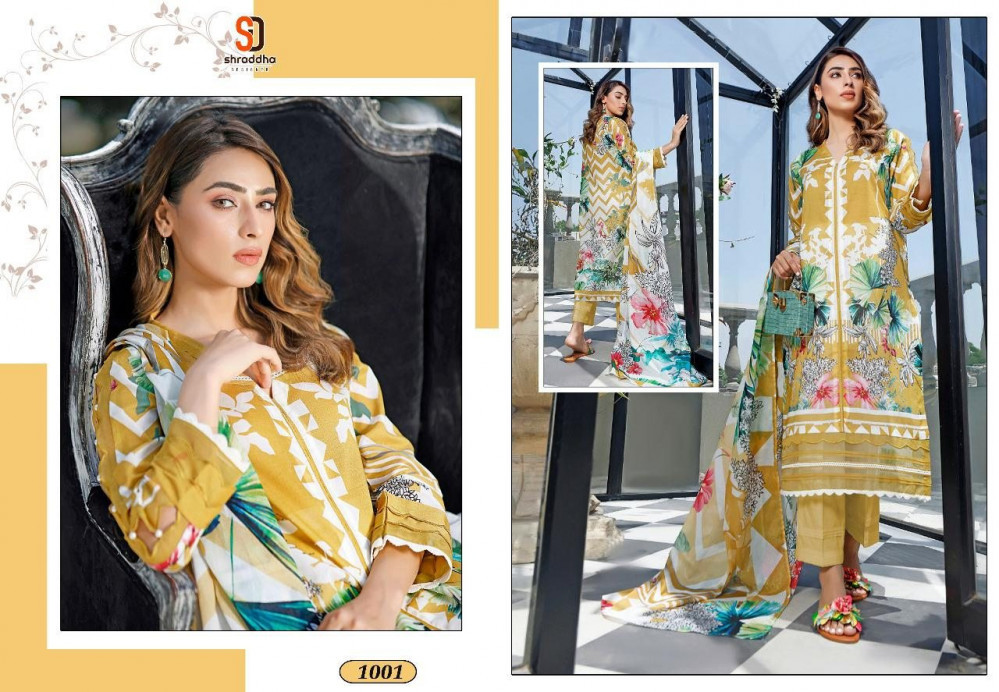 Multi Color Shraddha Designer Mahgul Vol-2 Pakistani Style Suits Catalog